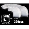 Grip Seal Bags 300Pcs Small Resealable Clear Plastic Bags Mini