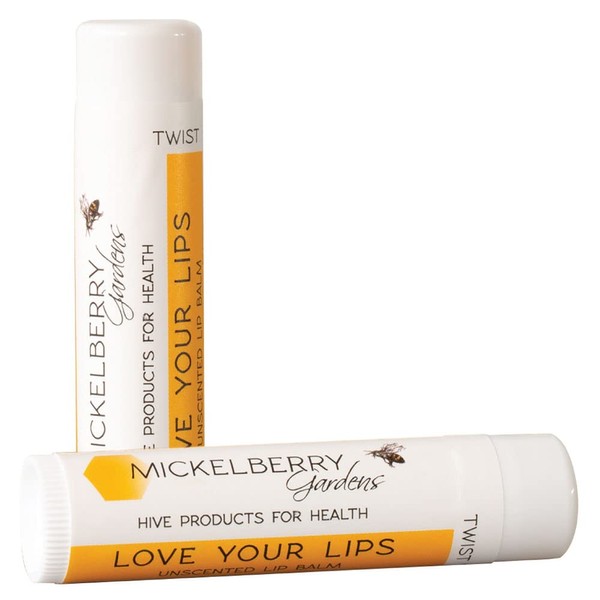 Love Your Lips Balm, All Natural Moisturizing Lip Balm - Natural Beeswax Based Chapstick