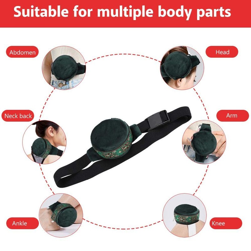 Zetiling Smokeless Moxibustion Box, Portable Moxa Box Three Layer Filter
