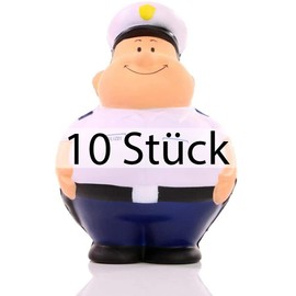 Squeezies® Poli Bert® White for Stress Relief, Crushes Origins