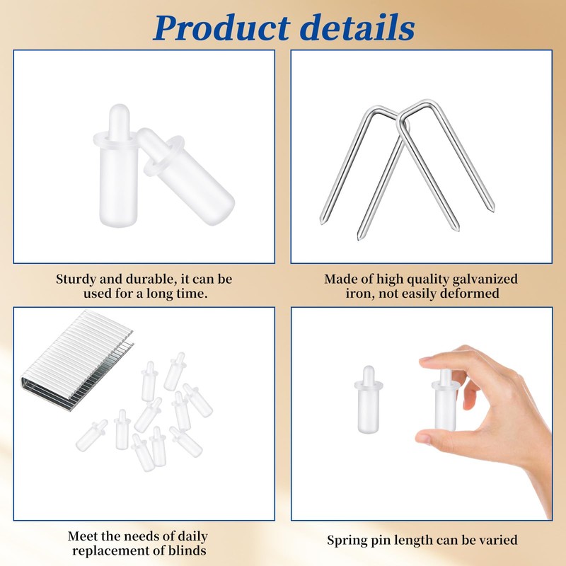 40 Pieces Plantation Shutter Repair Tool Set 20 Pcs Louvers