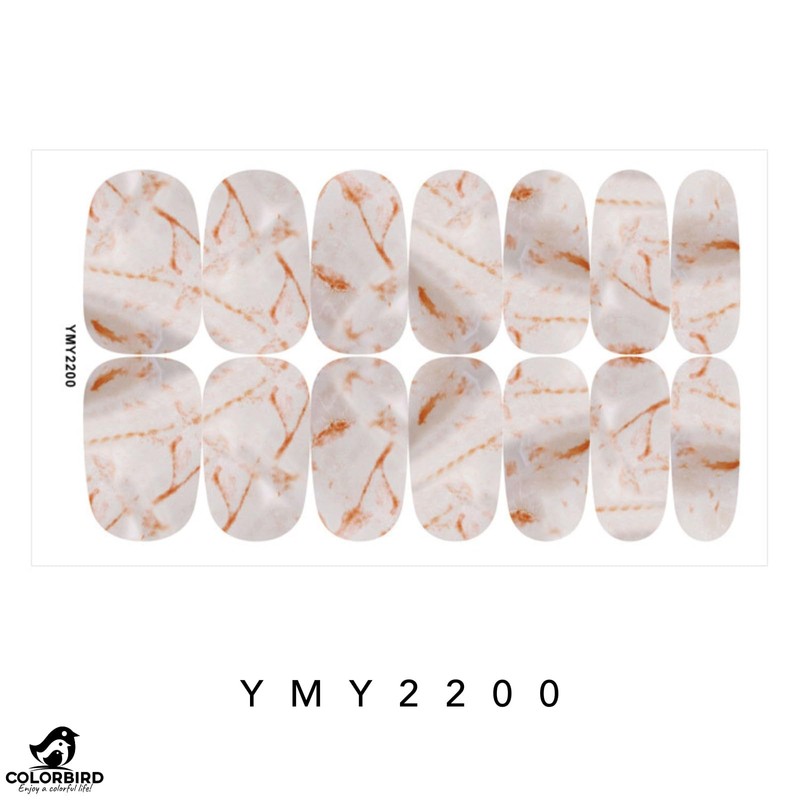 COLORBIRD Nail Sticker Marble Mineral Design Paste Manicure Cute Art