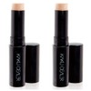Kaxealer EX Natural 2 Piece Set (Facial Stains, Bears, Scars, Concealer for Tattoo Cover)