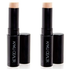 Kaxealer EX Natural 2 Piece Set (Facial Stains, Bears, Scars, Concealer for Tattoo Cover)