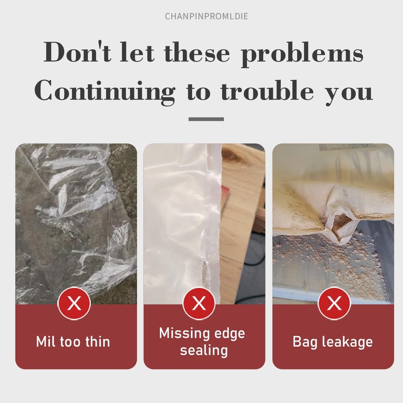 55 Gallon Dust Collector Bags 6pcs one-sided 3.5 mil 31"x40"(width