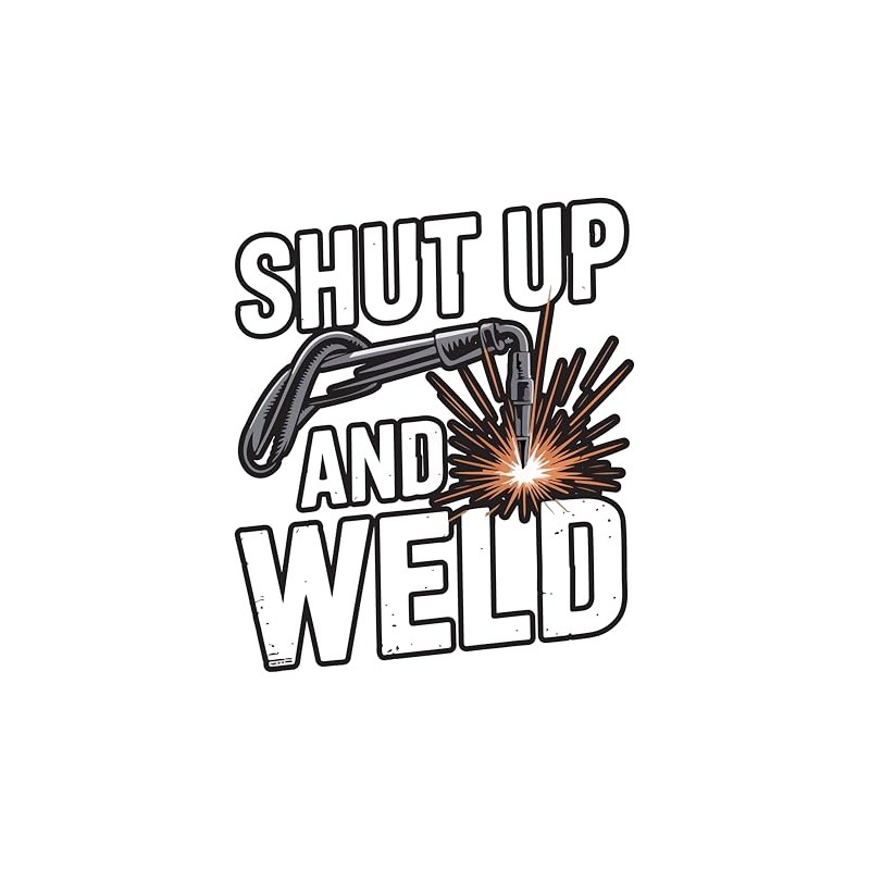 Welder Sticker, 4 in - Welding Decal for Welder, Ironworker,