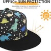 Toddler Sunglasses 2-3 Years, Boys Sun Hat with Dinosaur Sunglasses,