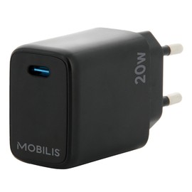 Mobilis Wall Charger Black 20W