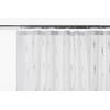 Croydex Shower Curtain, White and Silver, 1800x1800, AF671040H