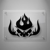 Yoonek Graphics Gurren Lagann Decal Sticker for Car Window, Laptop,
