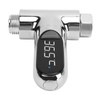 Shower Thermometer Aluminum LED Digital Shower Thermometer for Home Bathroom