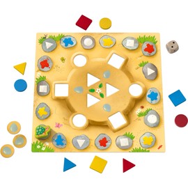 HABA First Colours and Shapes with Tilda Society for Children, A Game of Collaboration and Classification, 2 Years, 307045, 307045, Colourful