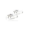 MRCUFF Paper Clip Pair Cufflinks in a Presentation Gift Box