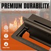 Glosaie Fireplace Ash Dump Door, Fireplace Cover for Ash Cleanup,