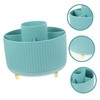 jojofuny Rotatable Desk Pen Holder Multi Functional Organizer for Makeup