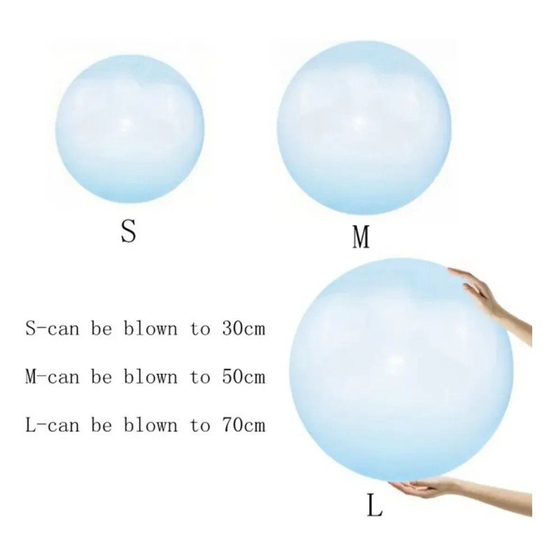 3x Bola Inflable Gigante, Bola Inflable Gigante Multicolor