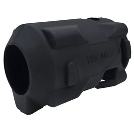 49-16-2554 Impact Driver Protective Boot Fits Milwaukee M12 FUEL 3/8in. and 1/2in. Stubby impact wrenches 2554-20 2555-20 2555P-20,Durable Rubber Cover,Black (Boot Only)