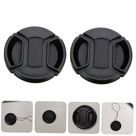 TEHAUX 4 Pcs Lens Cover Replacement Dustproof Splashproof Camera Lens Protector for Photography Enthusiasts from Water Mud and Scratches