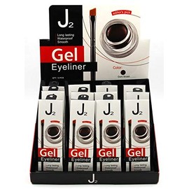 J2 Eyeliner Gel Brown (Pack of 4)