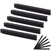 Folding Ruler Made of Plastic, 5 Pieces Folding Ruler, 2