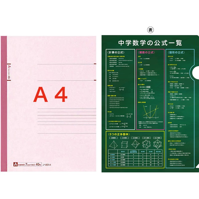 Exam A4 Clear File (Math)