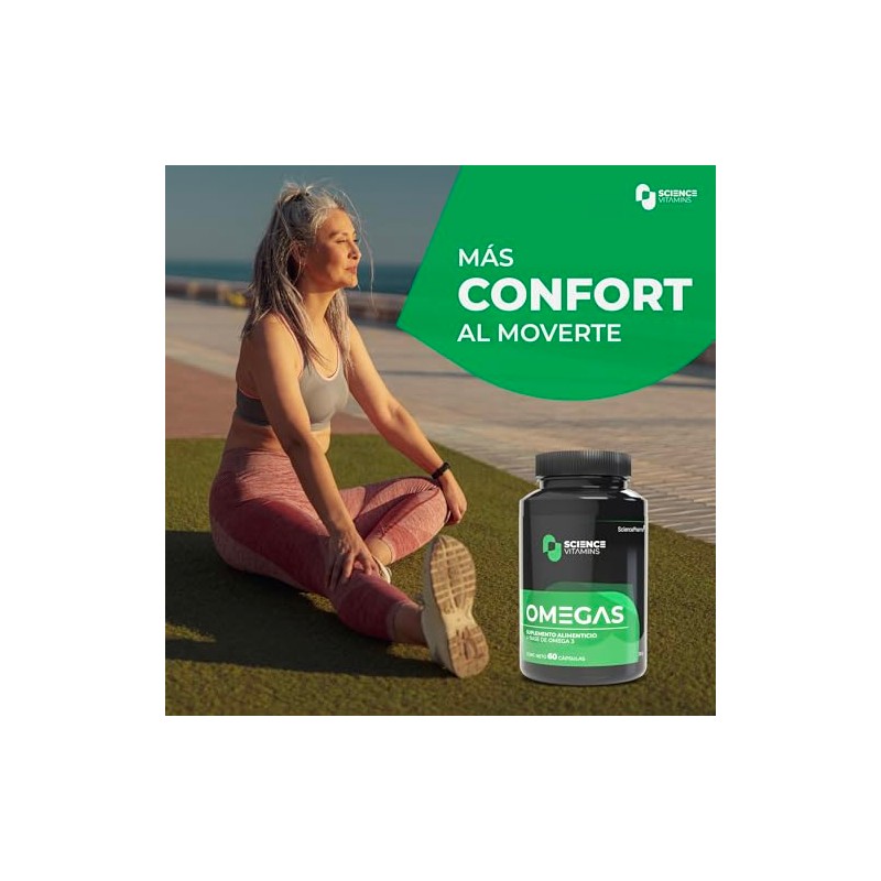 Omegas | Omega-3 EPA & DHA | Soporte cardiovascular, cerebral