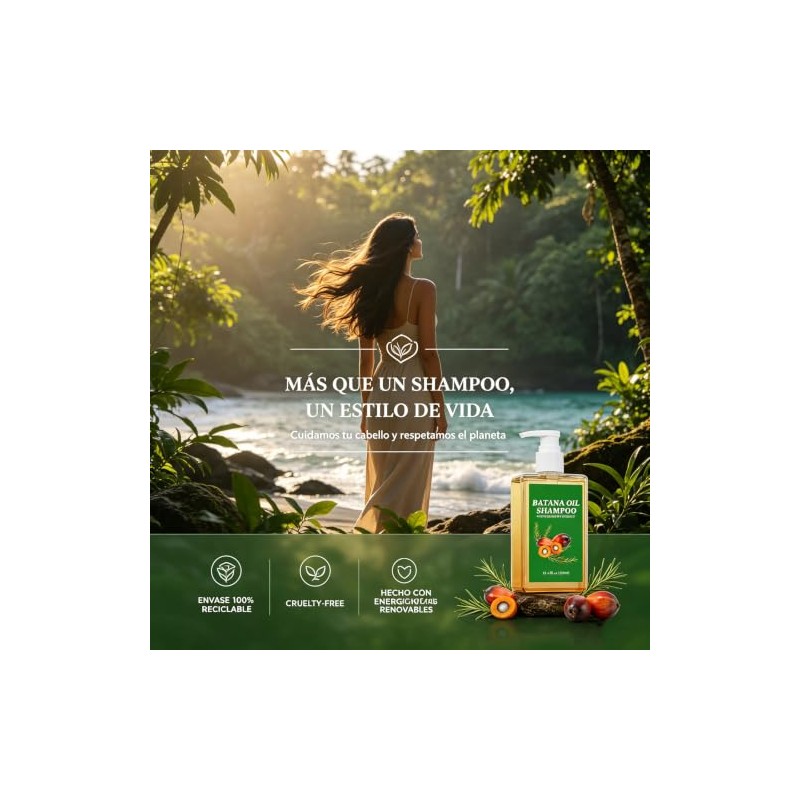 Champú de Aceite de Batana y Romero 300 ml