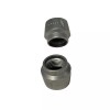 MINI Cooper Emblem Logo Silver Tire Valve Stem Caps Set