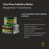 Kit 3 Cera Para Cabello Hombre Bergamota + Crecimiento Barba