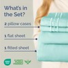 CGK Unlimited Cal King Size 4 Piece Sheet Set -