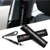 QOMAGO Carbon Fiber Texture Seat Belt Cover - Soft &