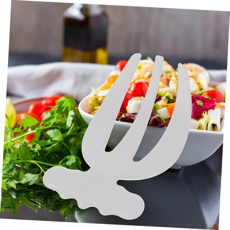 AUTSUPPL Salad Hands: Plastic Salad Serving Tongs Picker Pasta Mixing
