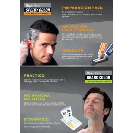 Tinte Bigen Bigen men Speedy color tono 102 negro natural para cabello