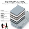 SEPWIK Travel Passport Wallet RFID Family Passport Holder with Hand