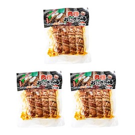 Miyazaki N Foods Side Dishes, Meat Roll Rice Ball Stick, Spicy, 7.1 oz (200 g) (50 g) x 4 Bottles x 3 Packs