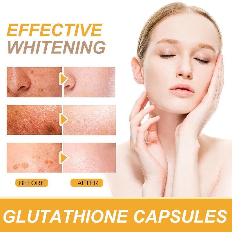 NATURE'S LIVE Liposomal Glutathione Pure Reduced L-Glutathione Detox Skin Whitening
