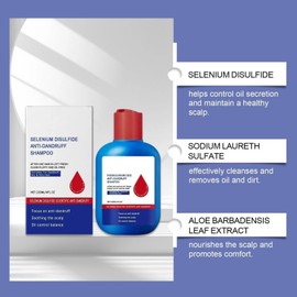 Jxectxg Ketoconazole Anti-Dandruff Shampoo, Oil Control & Refreshing Cleanser for Men Women, Noil Formula for Dry Itchy Scalp, 10.55 Fl Oz