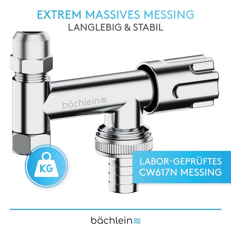 Bächlein Universal Auxiliary Valve - Eckfix Device Valve Made of