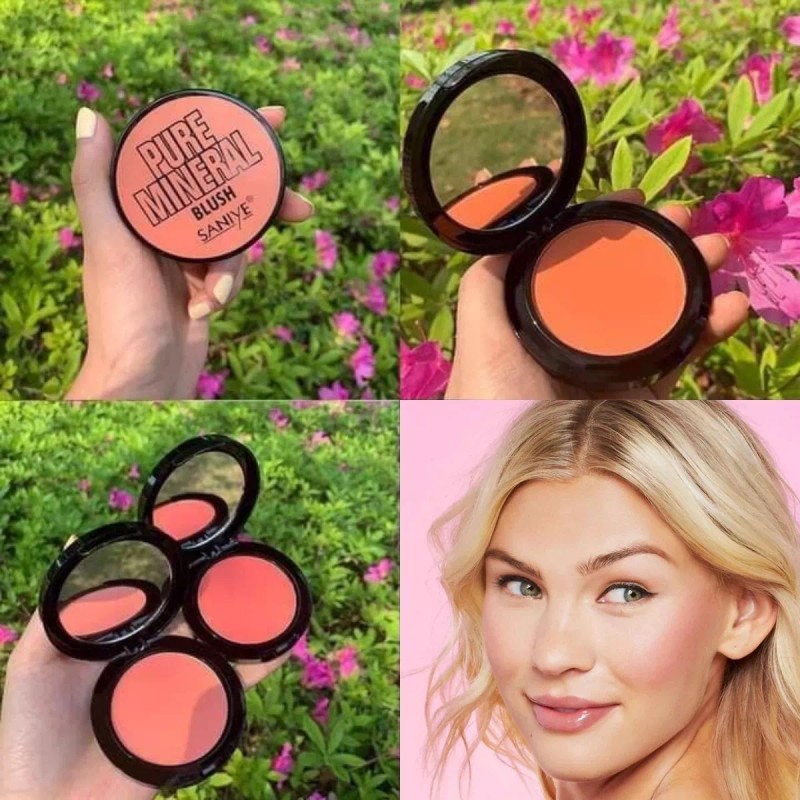 Saniye Rubor Blush Mineral Diferentes Tonos Saniye 24 Piezas