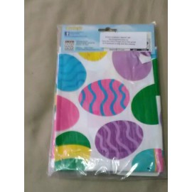 * EGGCESSORY KIT * EASTER APRON , PLASTIC DISPOSABLE TABLECLOTH COVER , GLOVES *