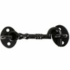 4 Inch Black Cabin Hook & Eye Latch – Traditional