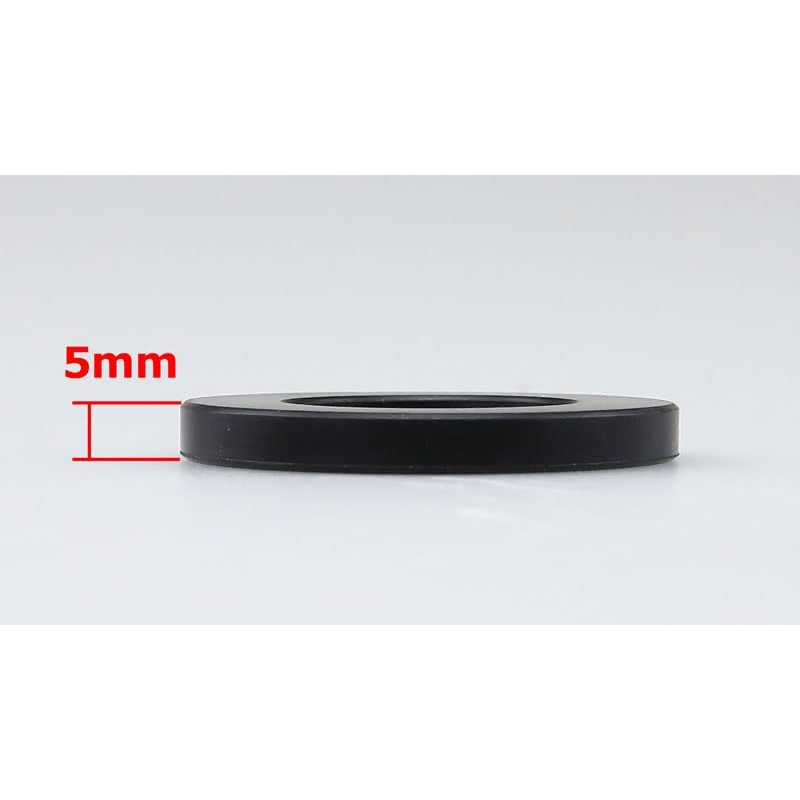 Kijima Bike Parts Grip Spacer Rubber Type 45×5mm 2-Piece Set