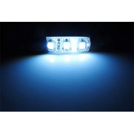 iJDMTOY 3-SMD LED Cup Holder, Glove Box, Ashtray Accent Lighting Strip Lights, Xenon White