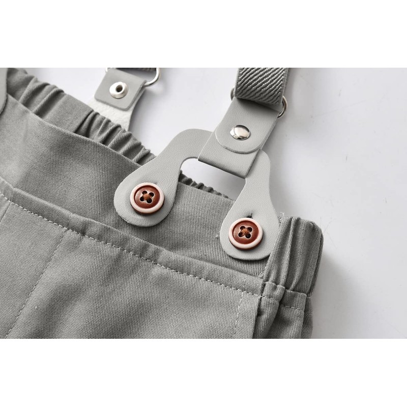 ALINTU - Conjunto de ropa de vestir con botones y