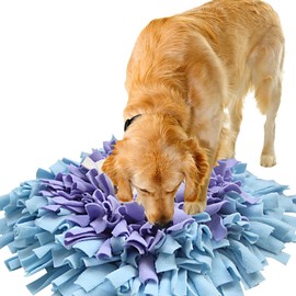 IEUUMLER Snuffle Carpet, Dog Smelling Training, Sniffing Mat, Feeding Mat, Training Mat For Pet Dogs and Cats, IE075