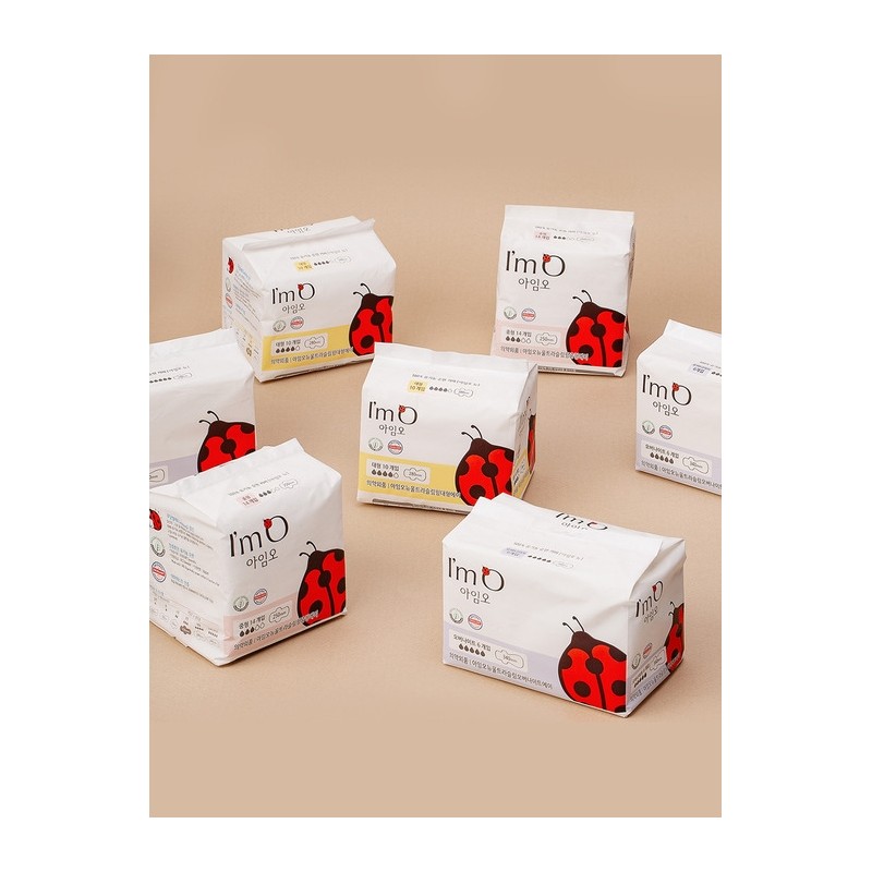 [Value Set] I'm O Organic Medium 2 packs + Large