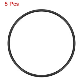 sourcing map Nitrile Rubber O-Rings 105mm OD 98mm ID 3.5mm Width, Metric Nitrile Rubber Sealing Gasket, Pack of 5
