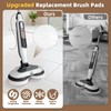 Nicemiya 2 Pack Upgraded Steam Mop Brush Pads for Shark