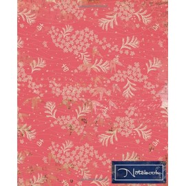 Japanese Vintage Style Themed Notebook Journal: Retro Japanese Design Notebook to Write In, Japanese Themed Gifts