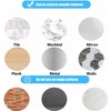 AccEncyc Suction Cup 65mm/2.5'' Glass Suction Pads Clear PVC Sucker